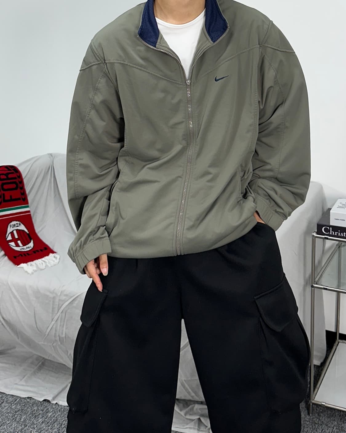 나이키 스우시 90s 올드스쿨 오버핏 져지 상품이미지2