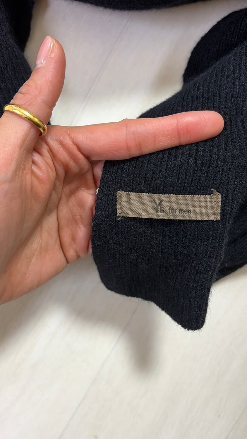 요지야마모토 울캐시 머플러 상품이미지2