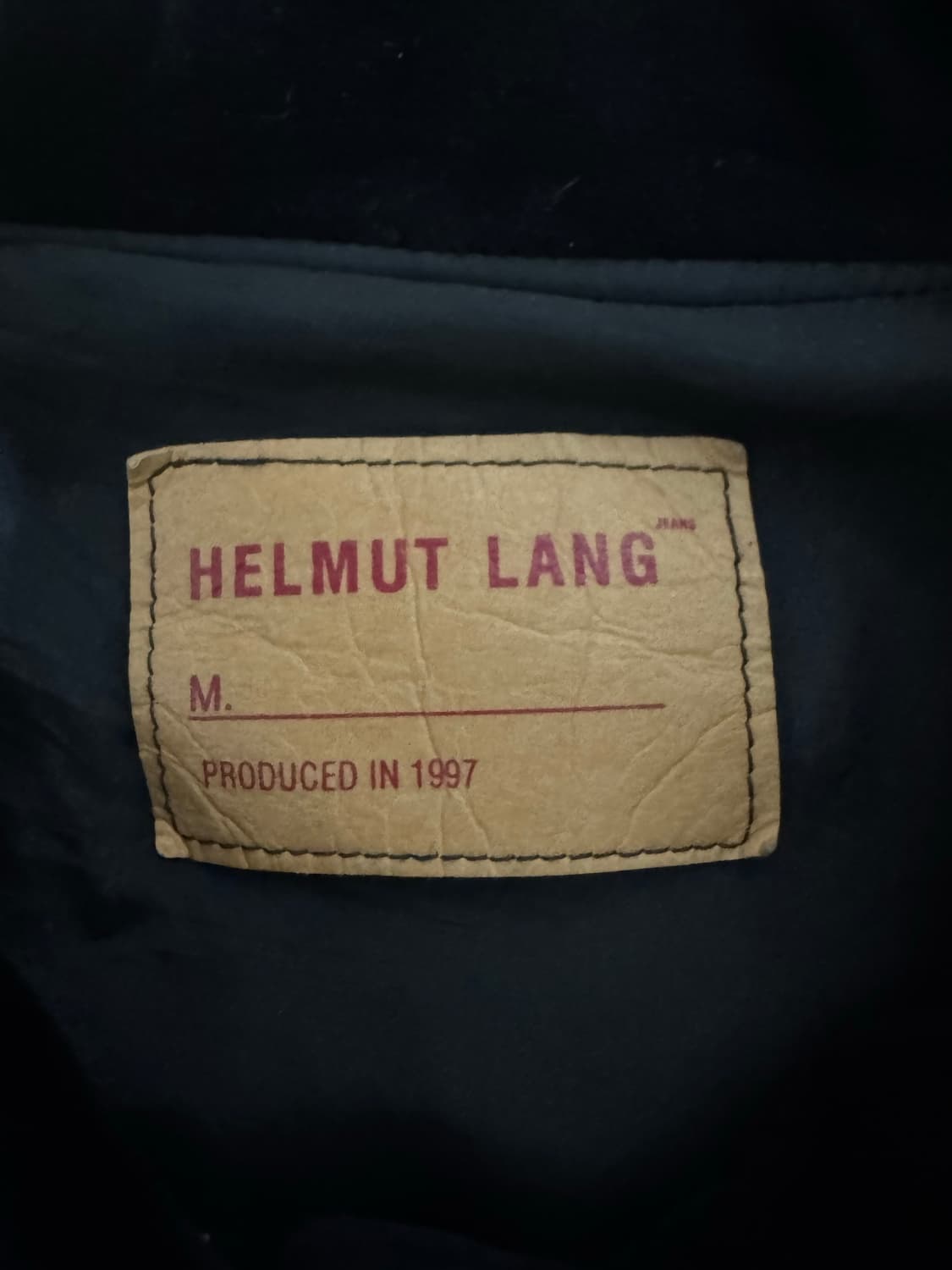 helmut lang 1997 벨벳자켓 상품이미지3
