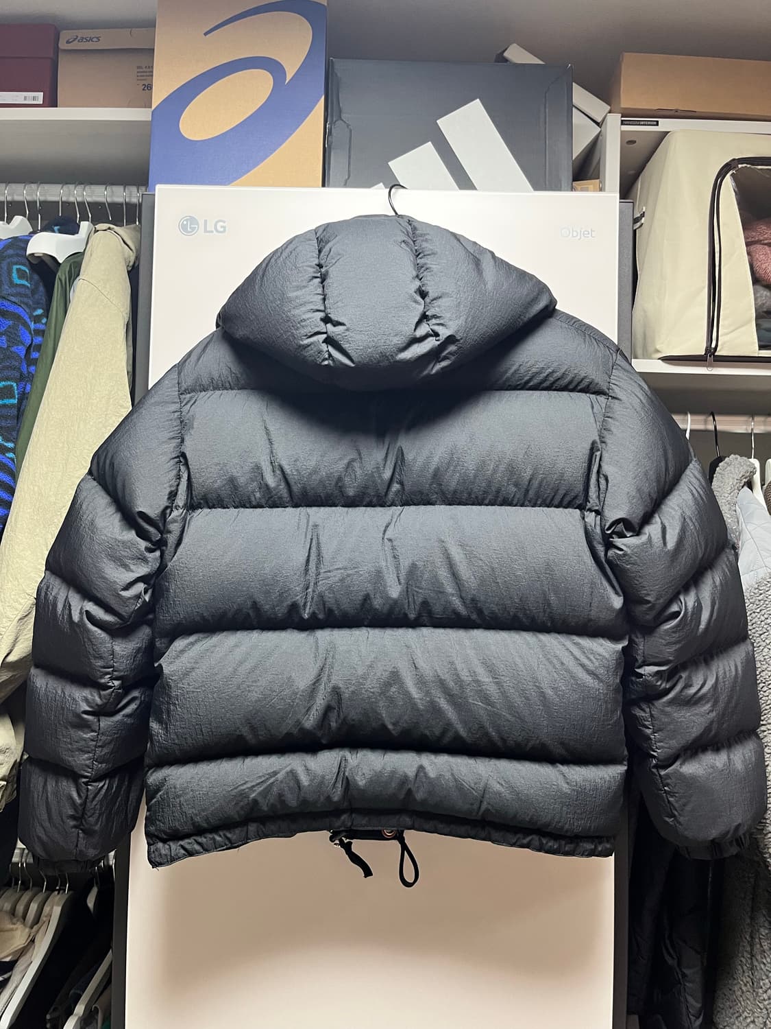 단톤 구스다운 후디드 자켓 S 상품이미지7