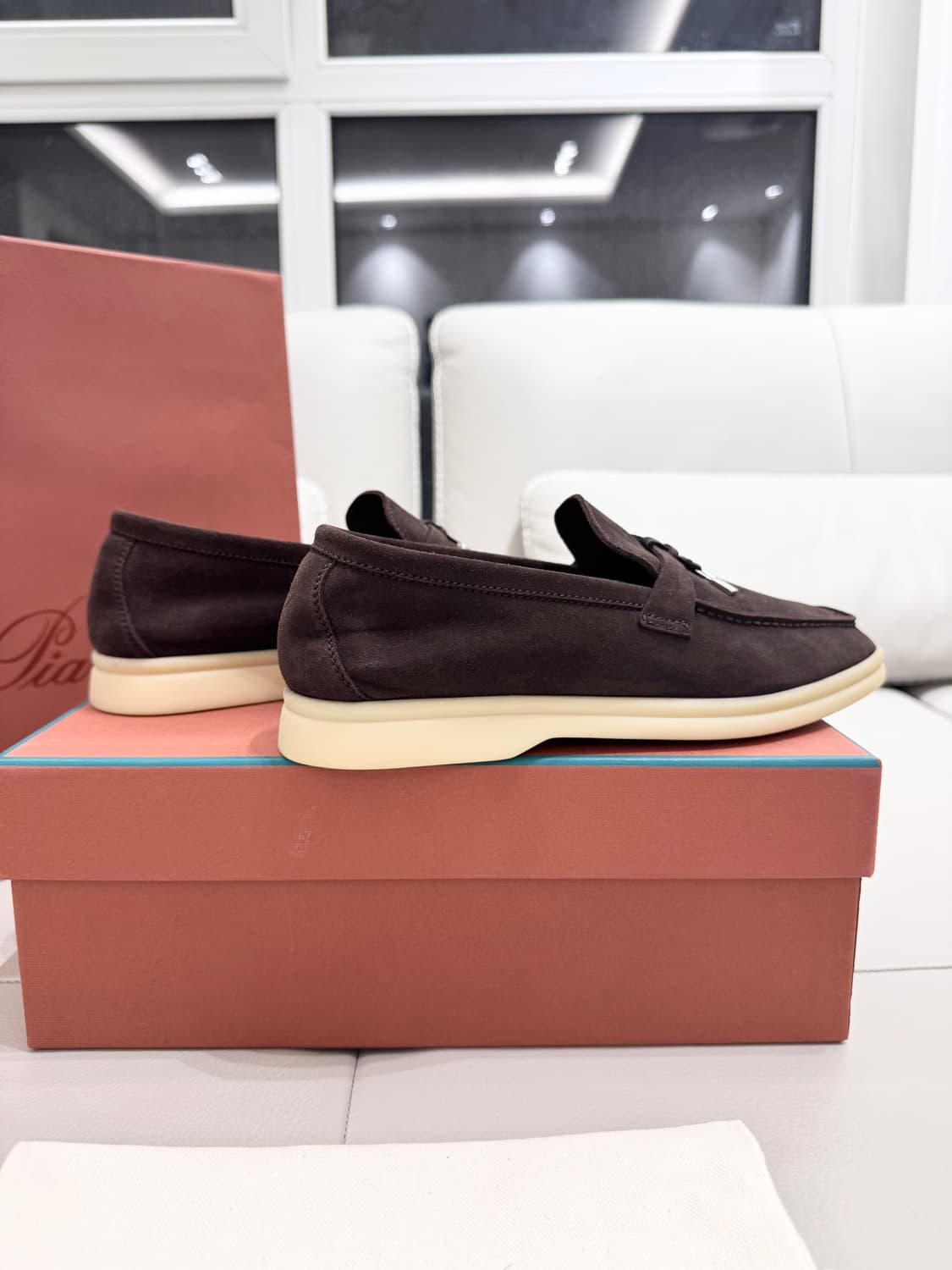 로로피아나 여성 썸머참스워크 37 (240mm) 초콜렛 상품이미지4