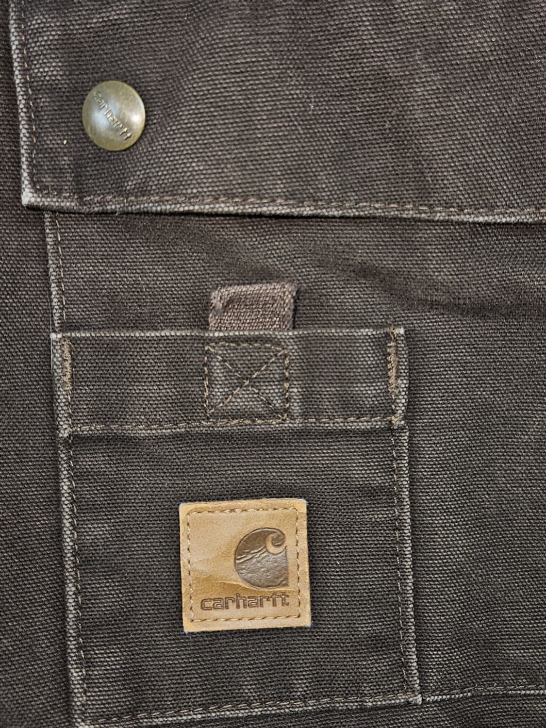 칼하트 J284 쉐르파 후디드 멀티포켓 워크자켓 (2XL) / 10332 상품이미지10