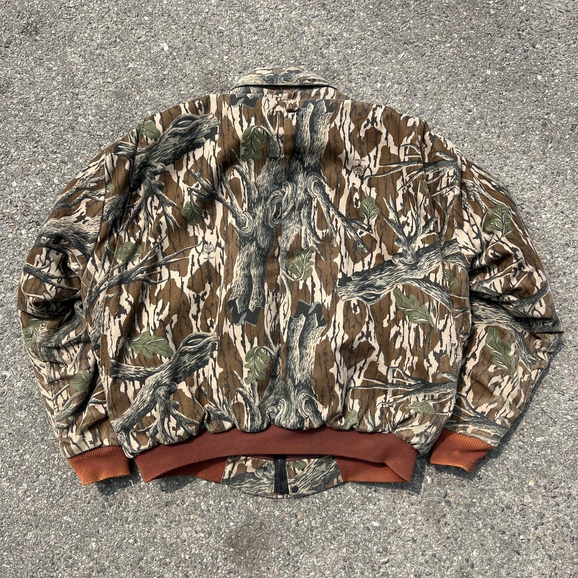 90’s Mossy Oaks 리얼트리 카모 봄버 자켓 상품이미지6