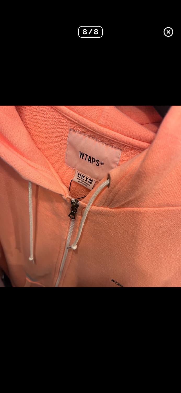 Wtaps 21 ss flat Hood zip-up 상품이미지8