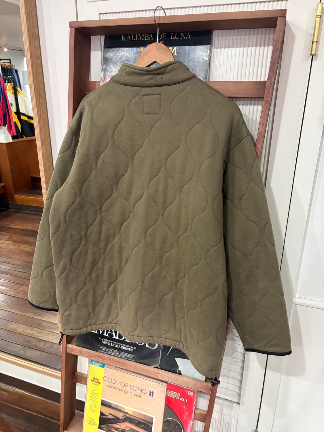 00s 올드 스투시 퀄팅 집업 자켓 상품이미지6