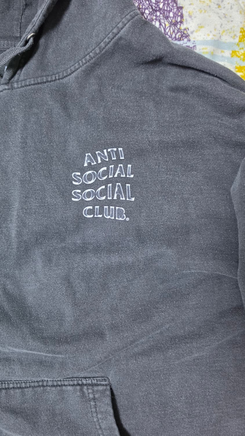 안티소셜소셜클럽  후드티 XL 판매 상품이미지3
