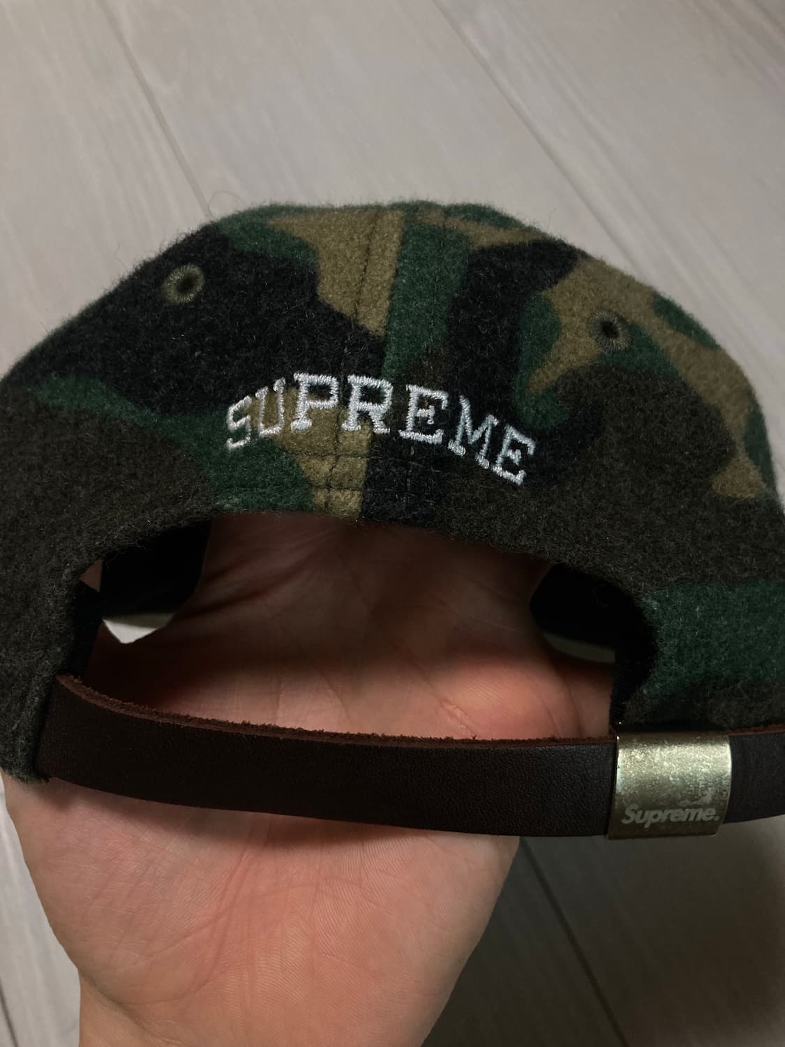 슈프림 s로고 카모 울 캡 (supreme) 상품이미지2