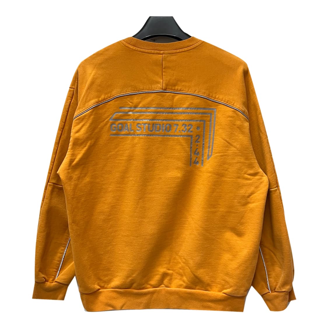 골스튜디오 백로고 스카치라인 스웻 맨투맨 L 상품이미지3