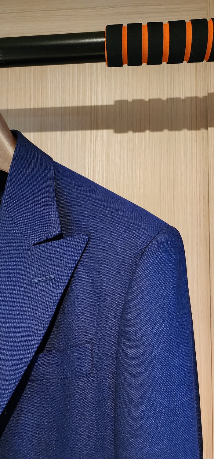 겔럭시GX 네이비 모직 자켓 L(103) 상품이미지3