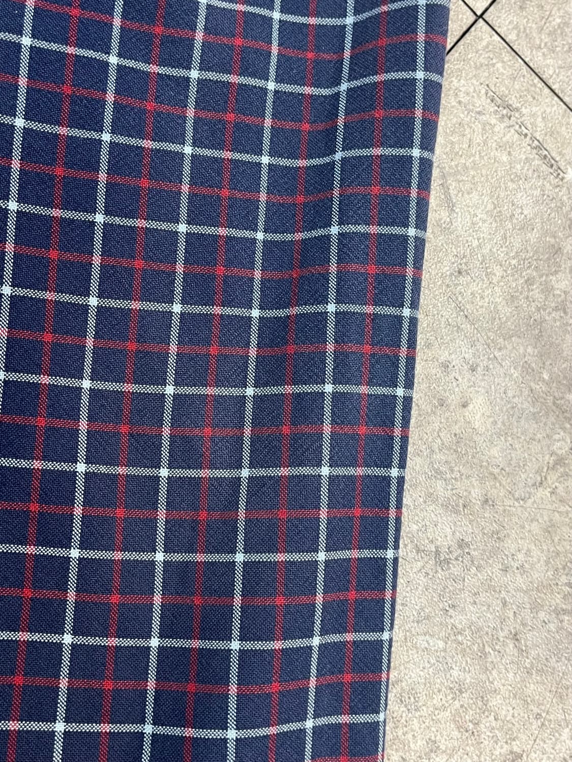 라코스테 체크 포켓 셔츠 네이비 40 #csz2441 상품이미지7