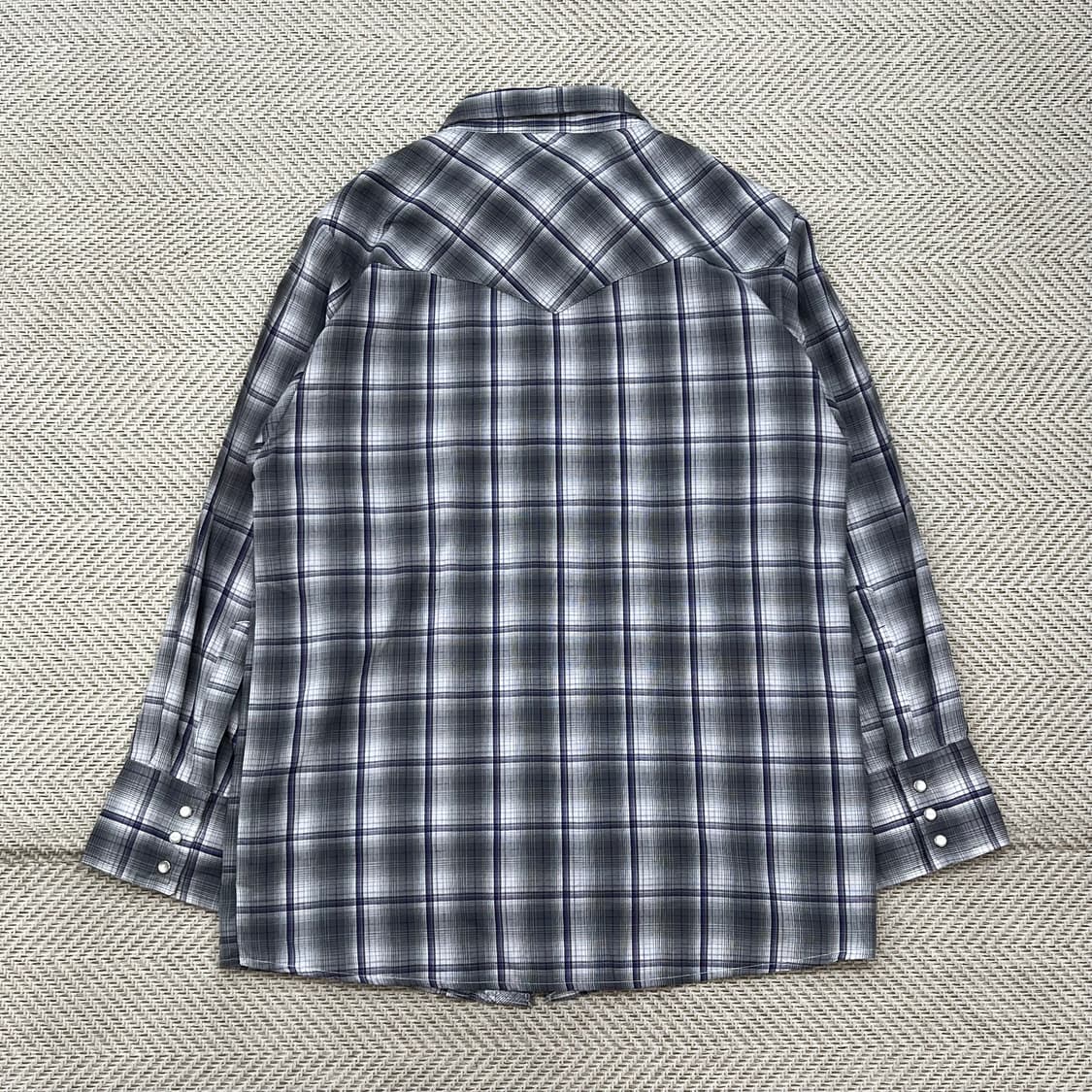 랭글러 웨스턴 체크셔츠 r2272 f 상품이미지2