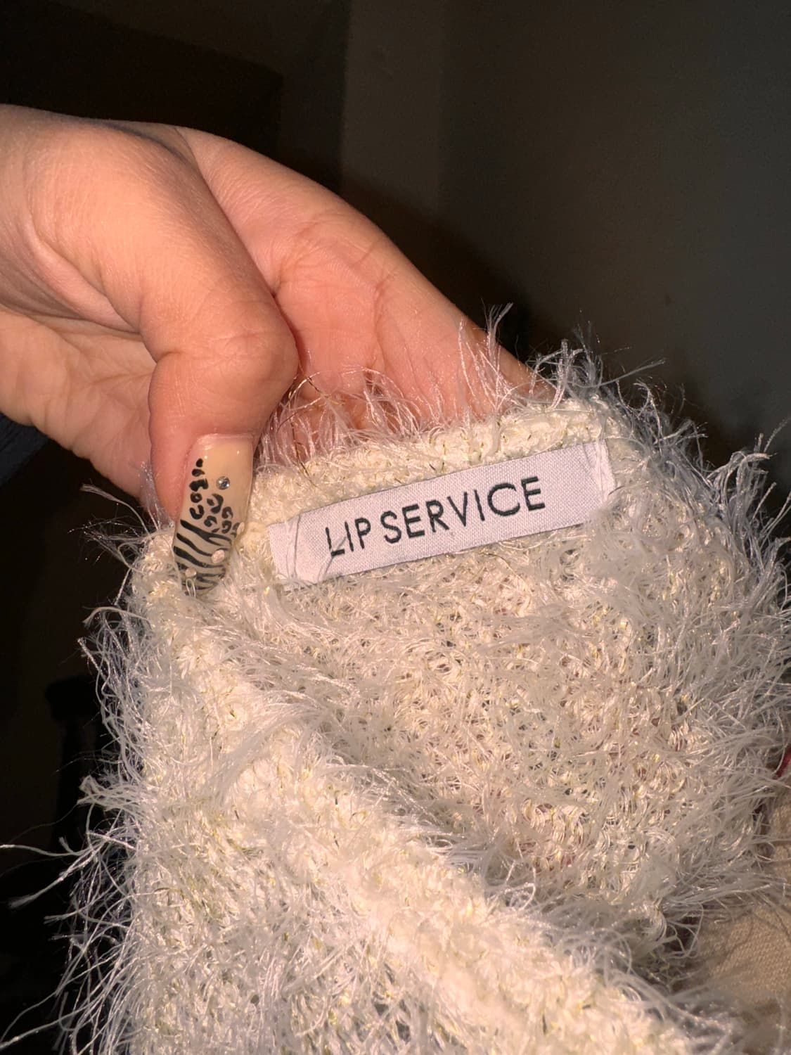 (데드스탁)LIP SERVICE 니트 탑 원피스 상품이미지5