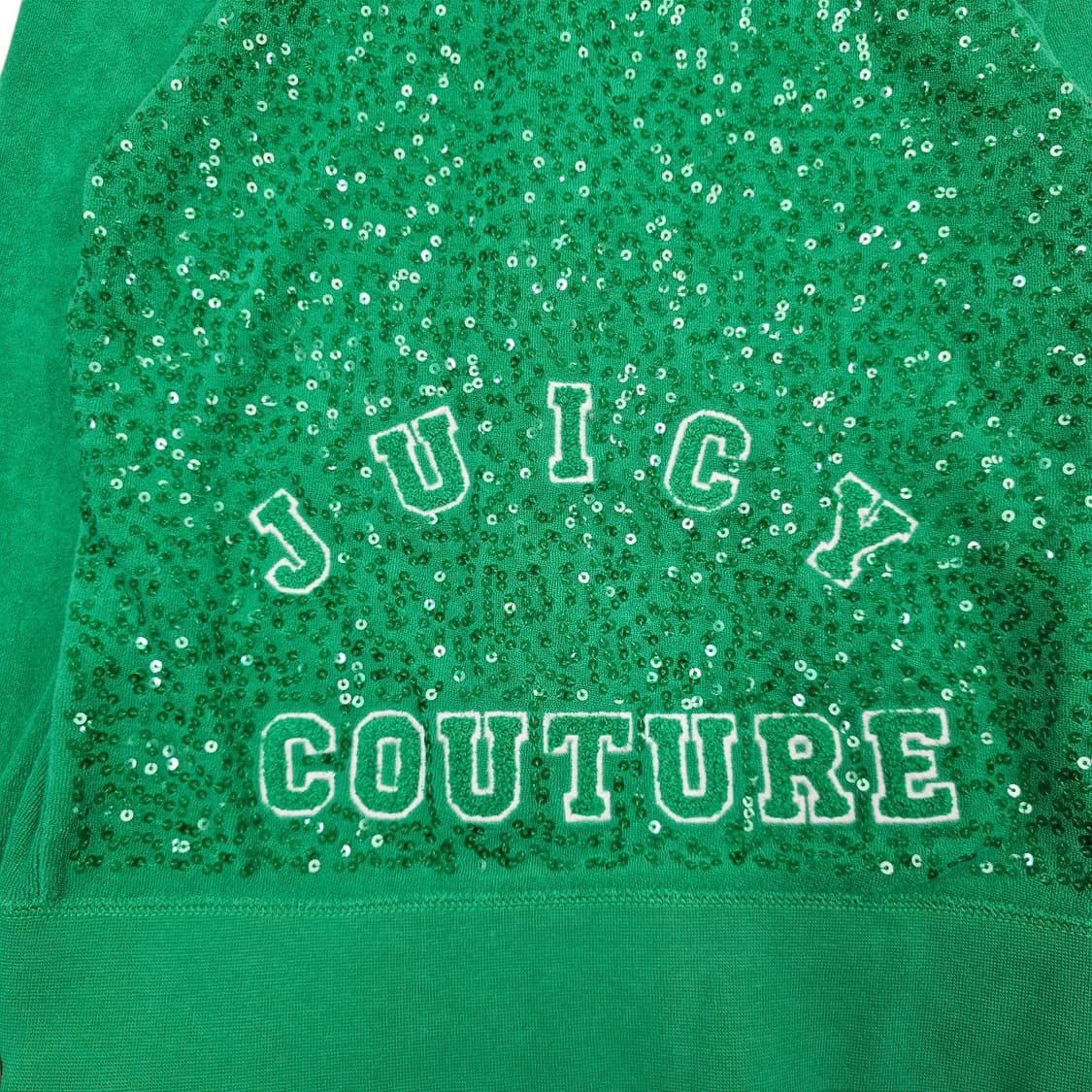 S Juicy Couture 스팽글 애플그린 셋업 상품이미지4