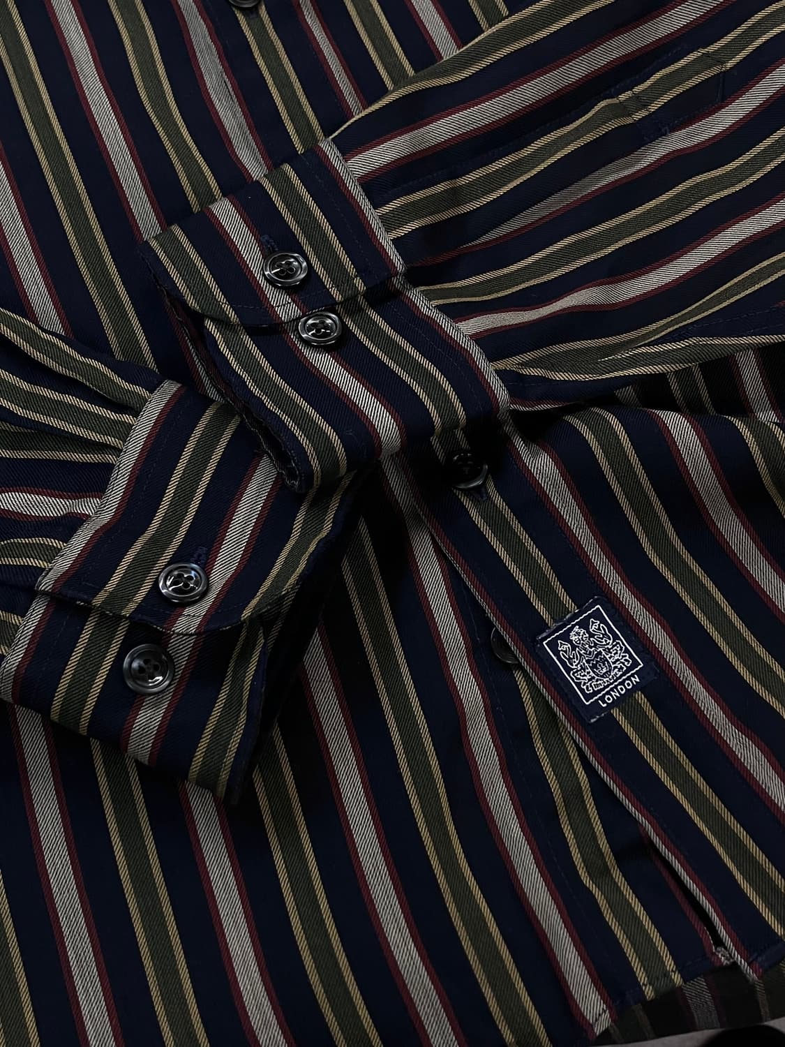 아쿠아스큐텀 스트라이프 셔츠 100 #csz3373 상품이미지5