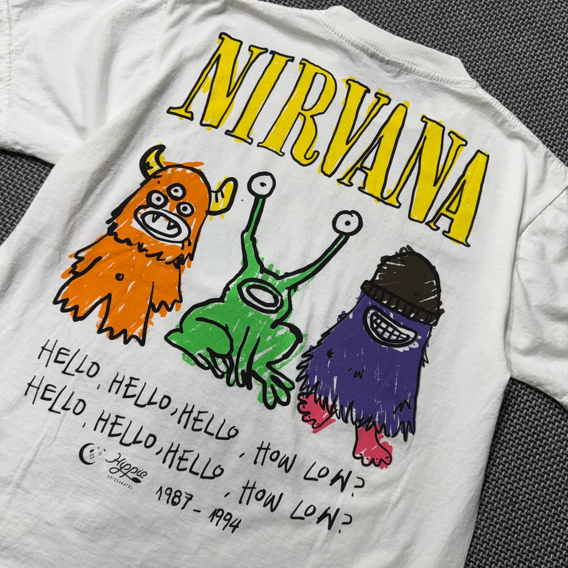 새상품) 너바나 네버마인드 락밴드 프린팅 티셔츠 (L/XL) 상품이미지9