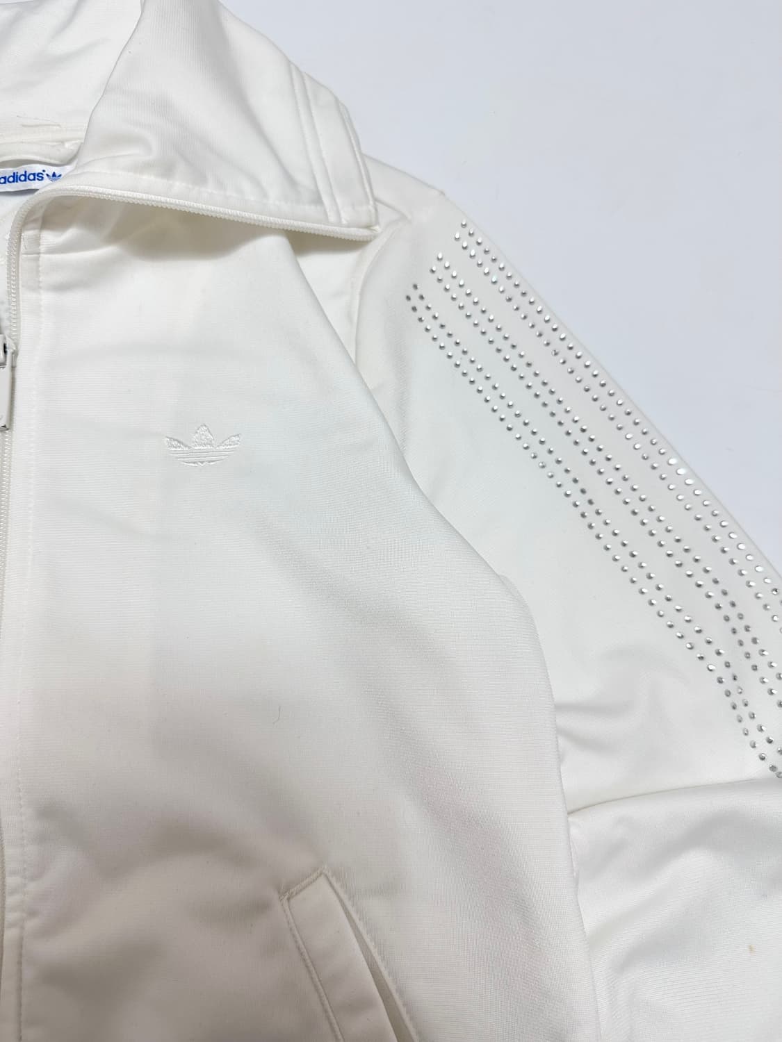 아디다스 흰색 큐빅 파이어버드 져지 상품이미지2