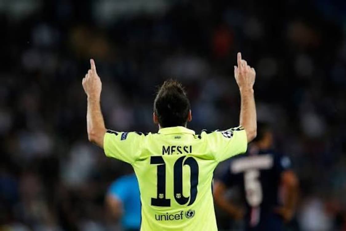 14-15 바르셀로나 써드 메시 유니폼 챔스 정품 상품이미지5