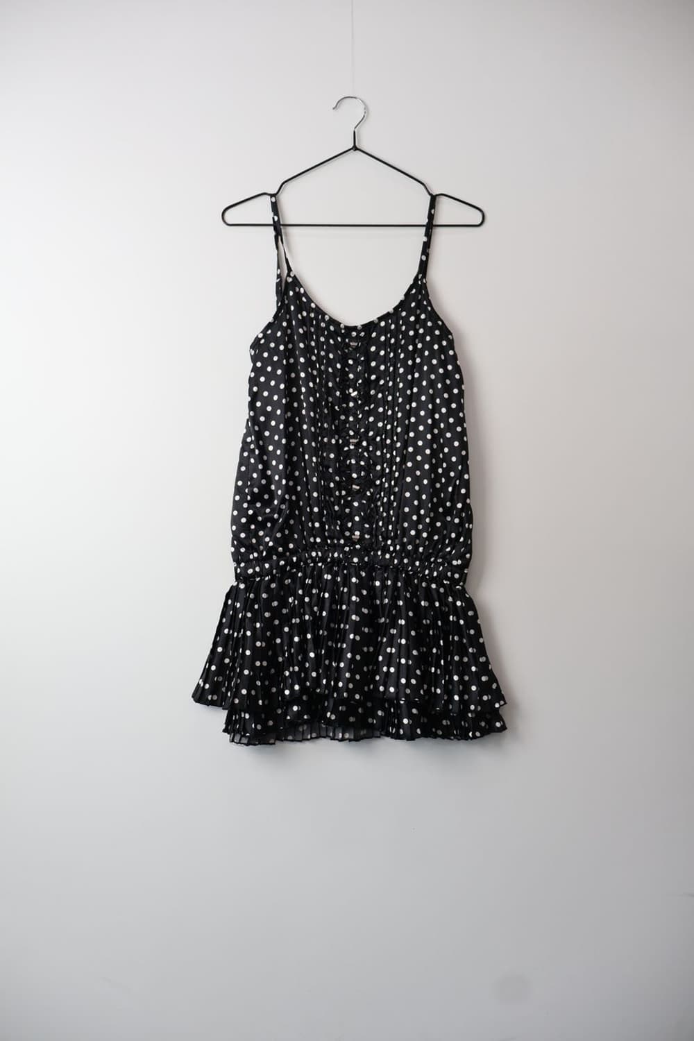 Jpn Baby Burn Black Polka Dot Mini Dress 상품이미지5