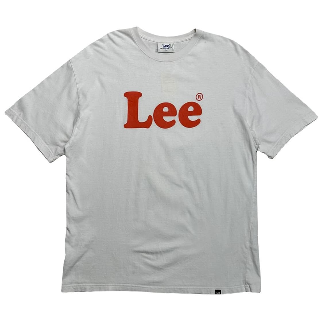 LEE 오렌지 프린팅 반팔 L 상품이미지1