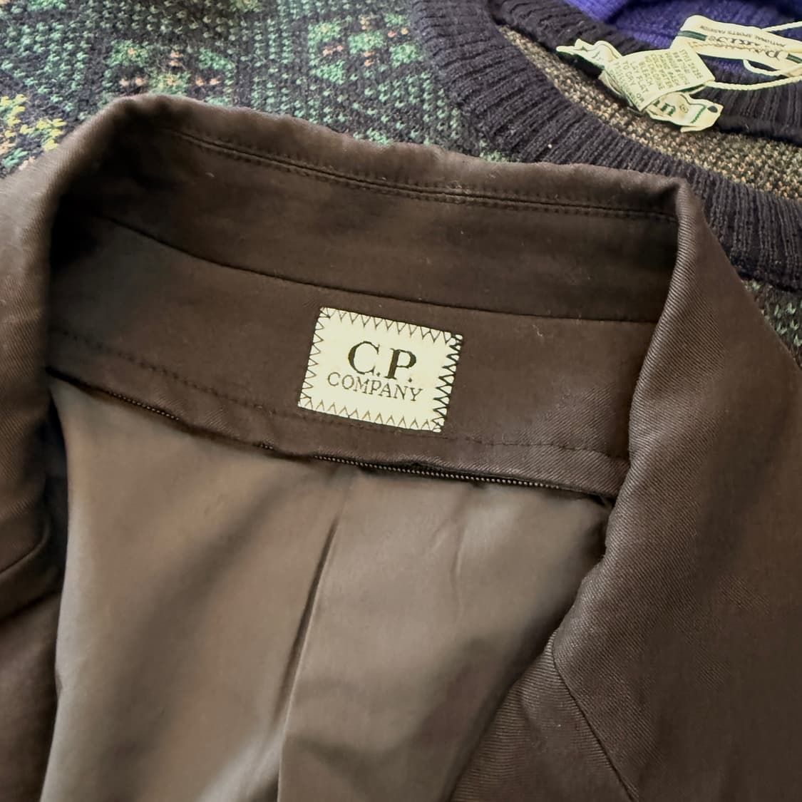 CP COMPANY 씨피컴퍼니 블랙 브라운 페이딩 블레이저 자켓 M L 상품이미지6