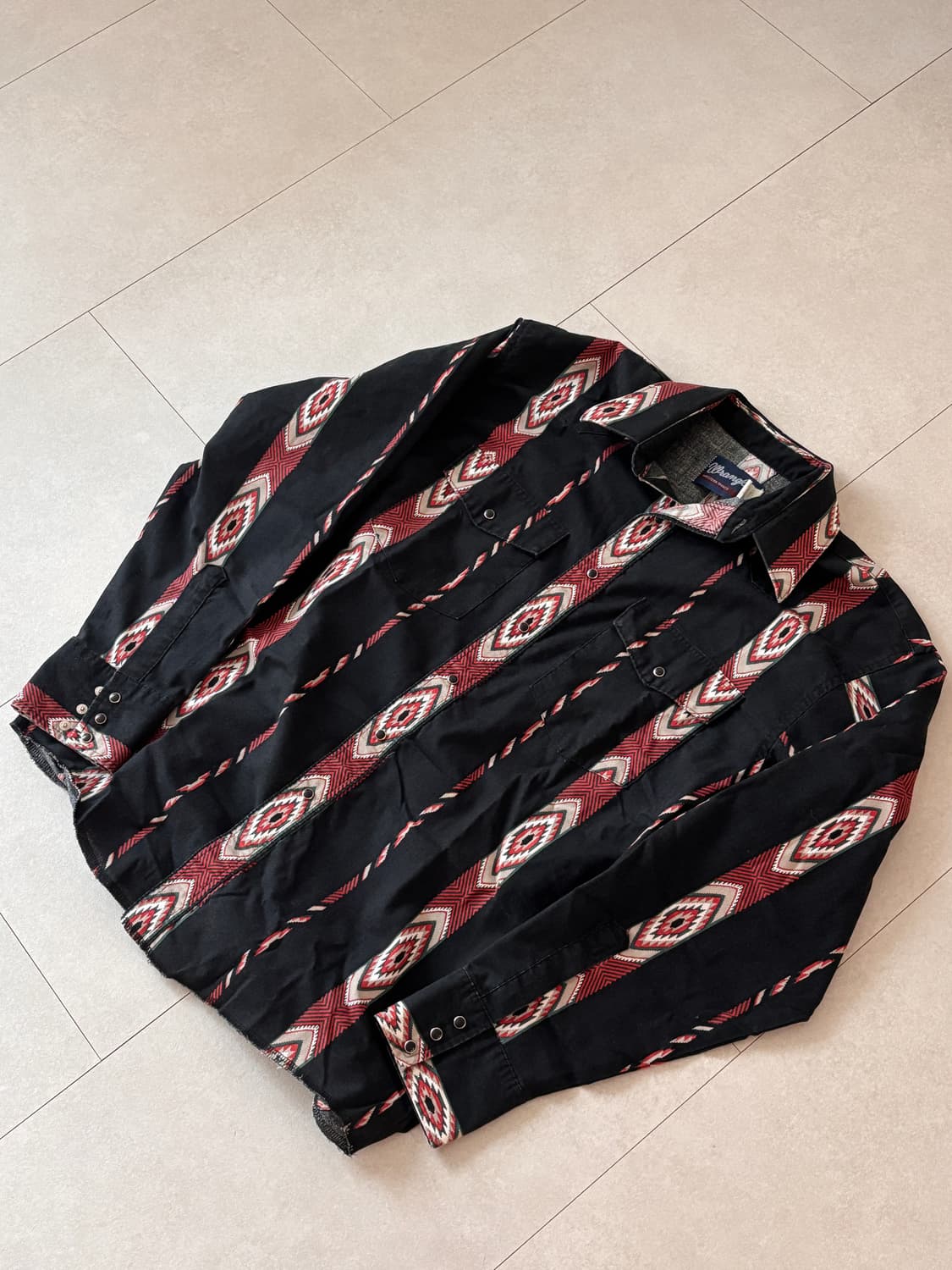 90s Wrangler 나바호 웨스턴셔츠 상품이미지1