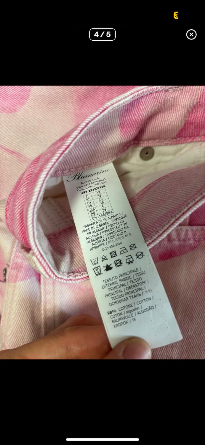 블루마린 로즈팬츠  상품이미지4