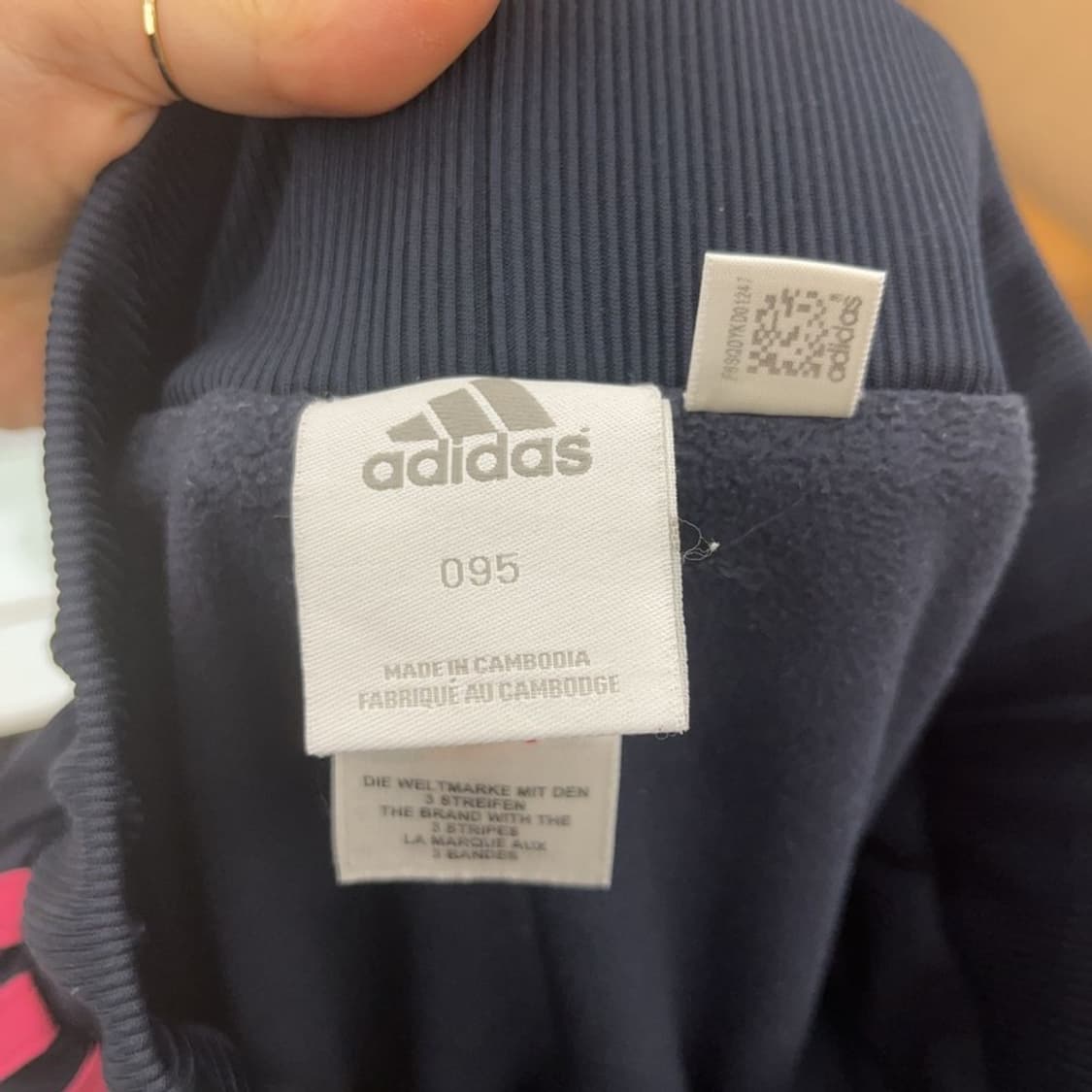 아디다스 Y2K 대장급 핑크삼선 바람막이 트랙팬츠 95 C08145 상품이미지5