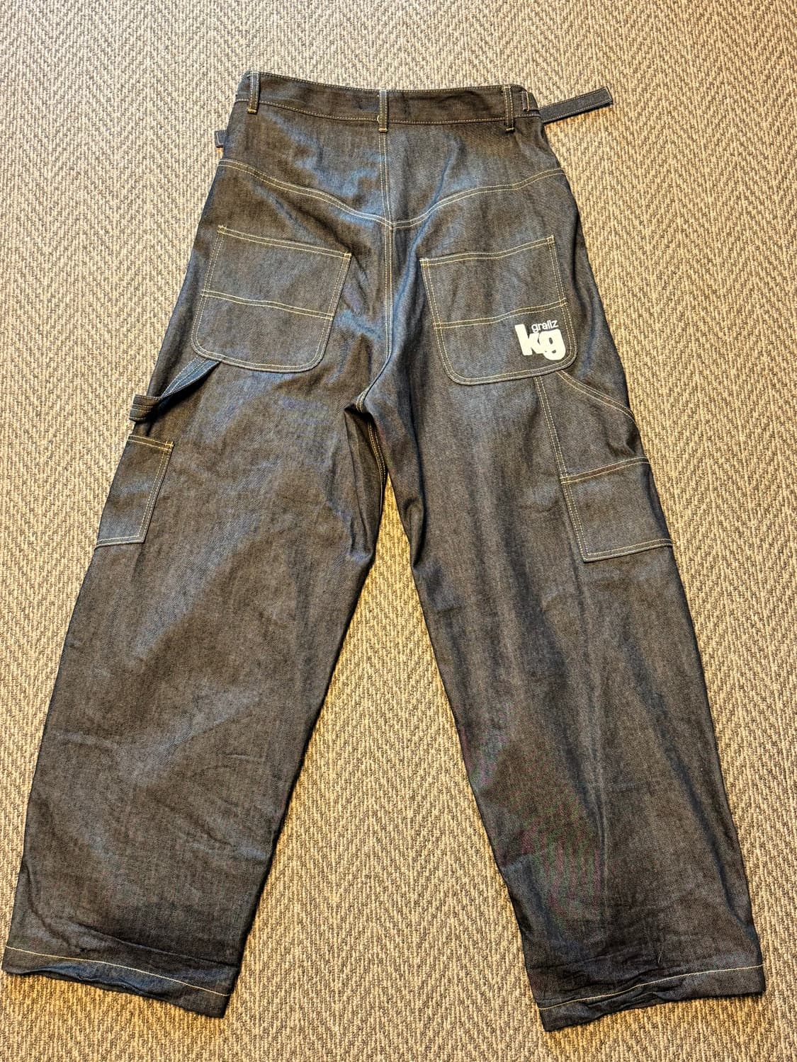 그레일즈 코인서울 더블니 카펜터 데님 팬츠 size 2 상품이미지3