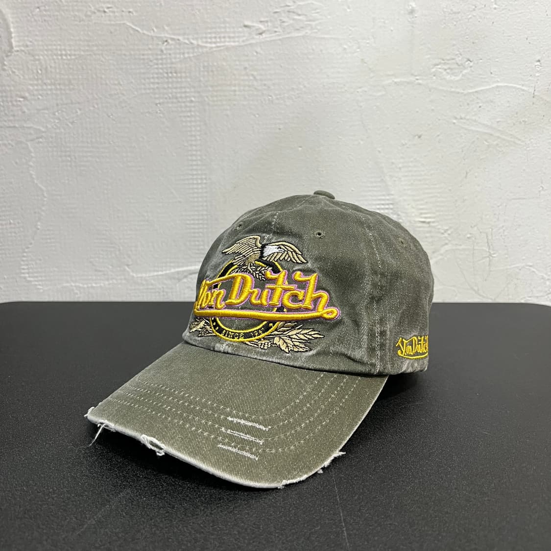  본더치 그런지 자수 볼캡 y16450 상품이미지1