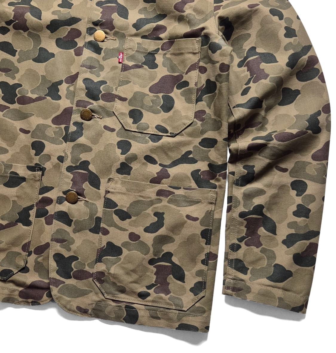 [S] 리바이스 카모플라쥬 캔버스 자켓 상품이미지4