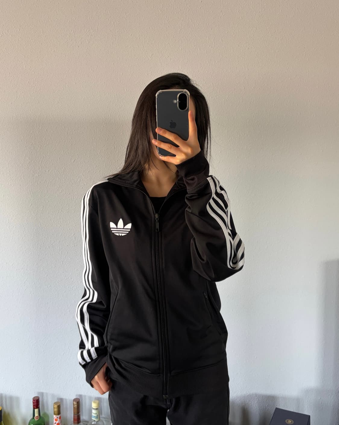 [S]아디다스 구형 파이어버드 블랙 트랙탑 져지 상품이미지3