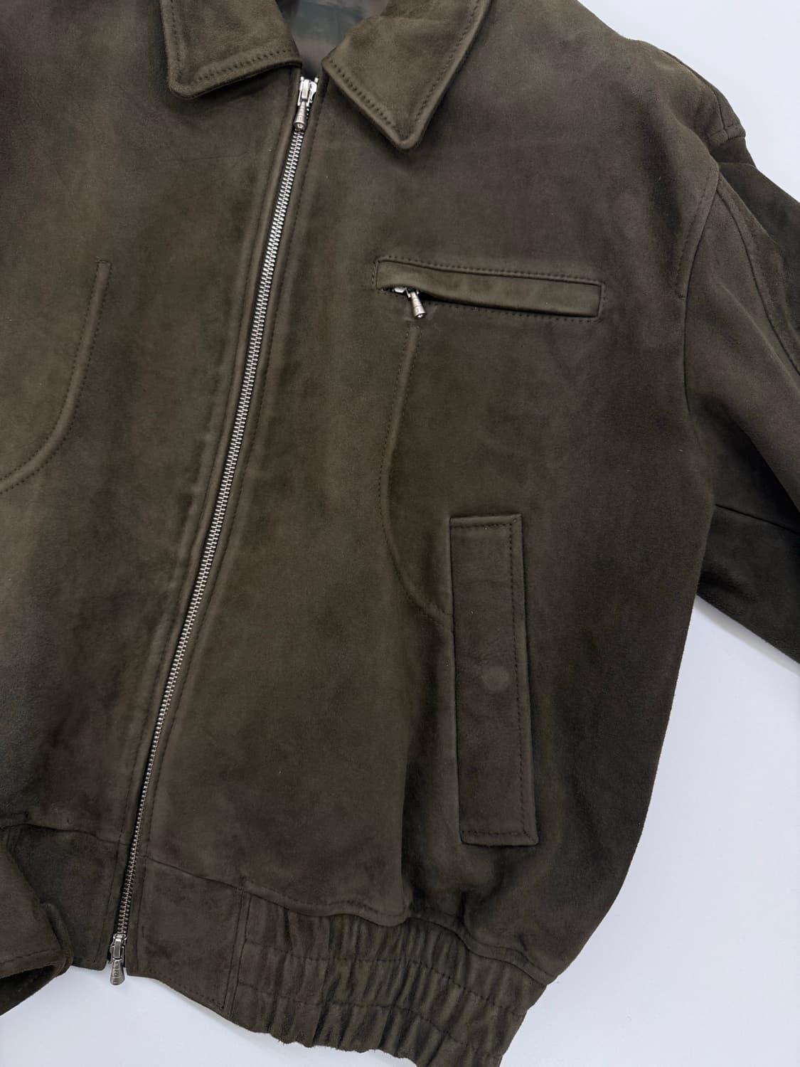 STU 고트 스웨이트 자켓 카키 L 상품이미지6