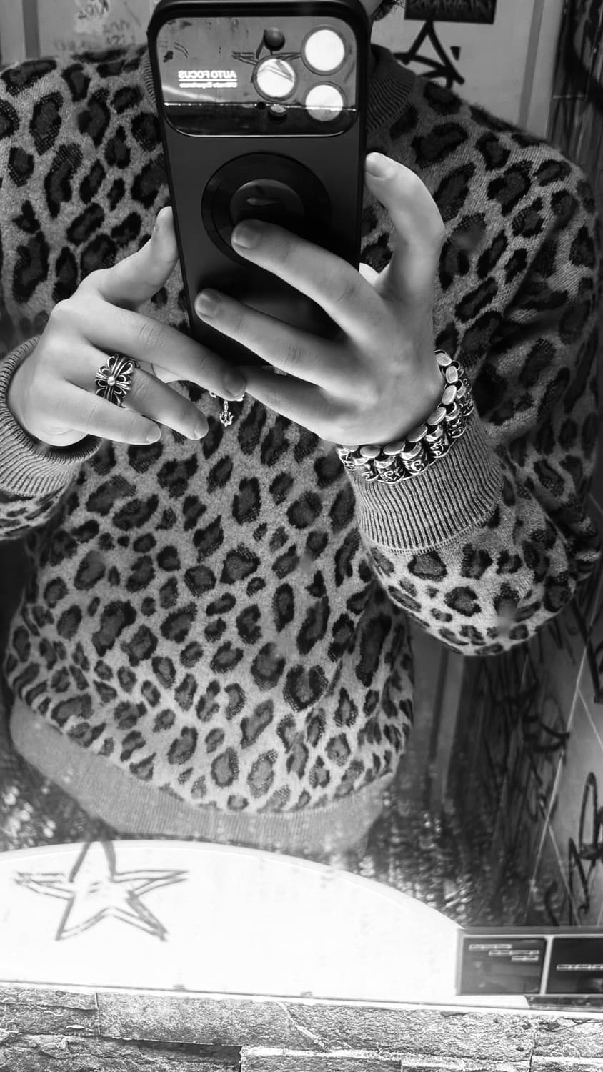 알렉산더 왕 레오파드 프린트 스웨터 니트 상품이미지1