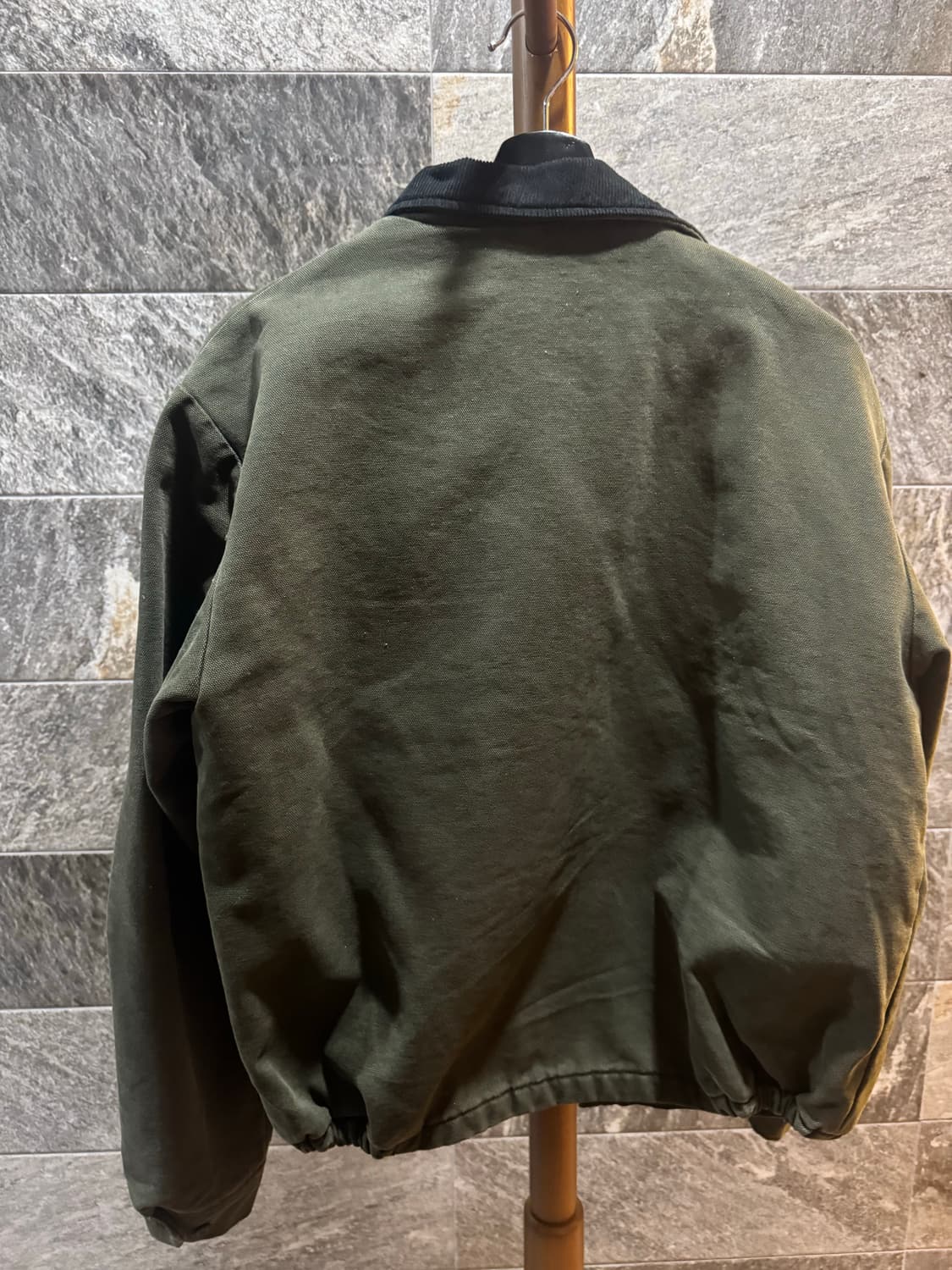 버드노트 파이브 덕 저켓 카키 42 상품이미지6