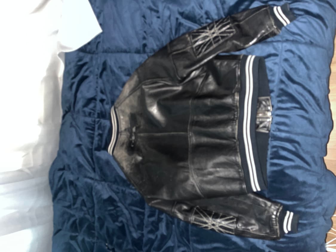 아비렉스 가죽 바시티 자켓 S 상품이미지2