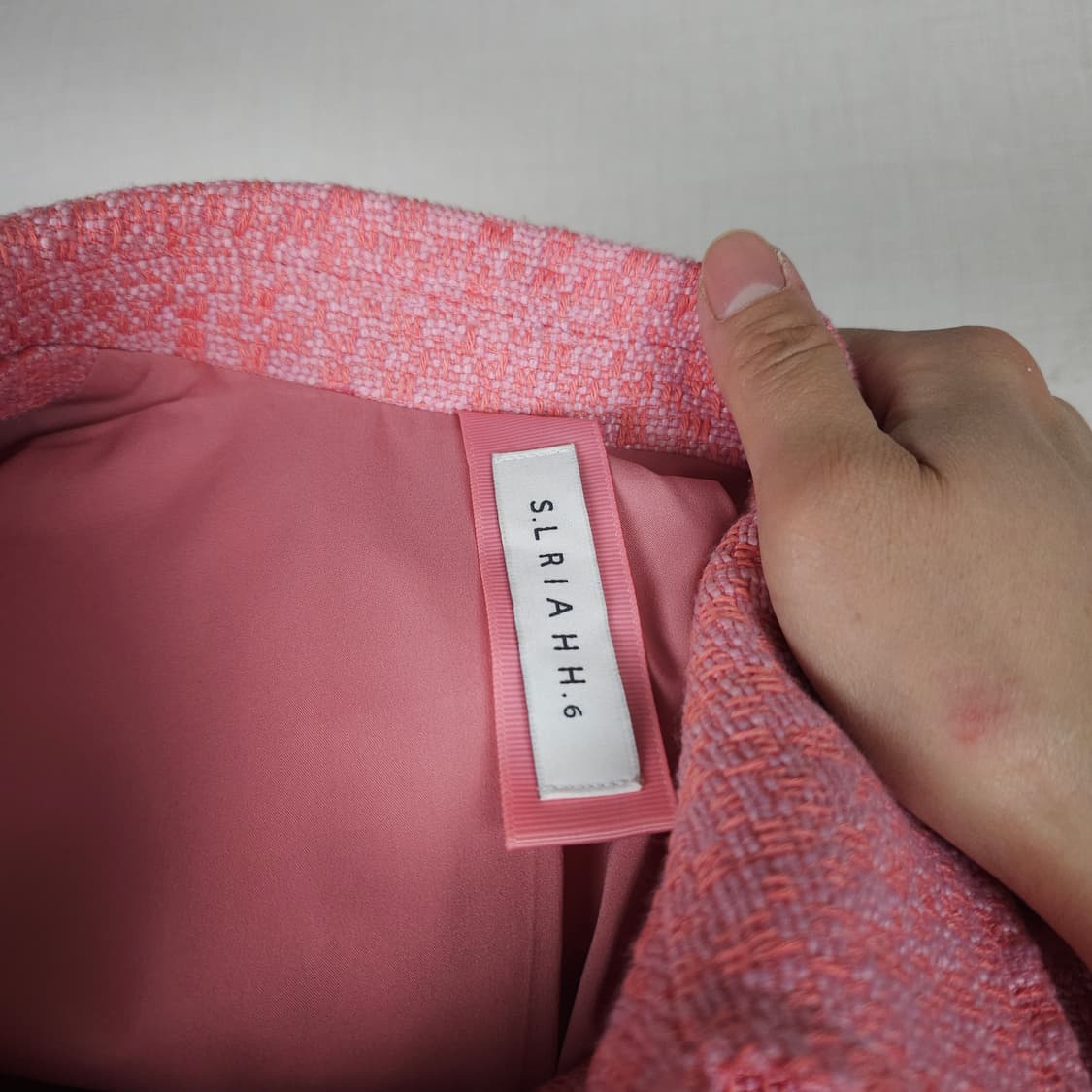 SLRIAHH  트위터 자켓 여성66사이즈  상품이미지3