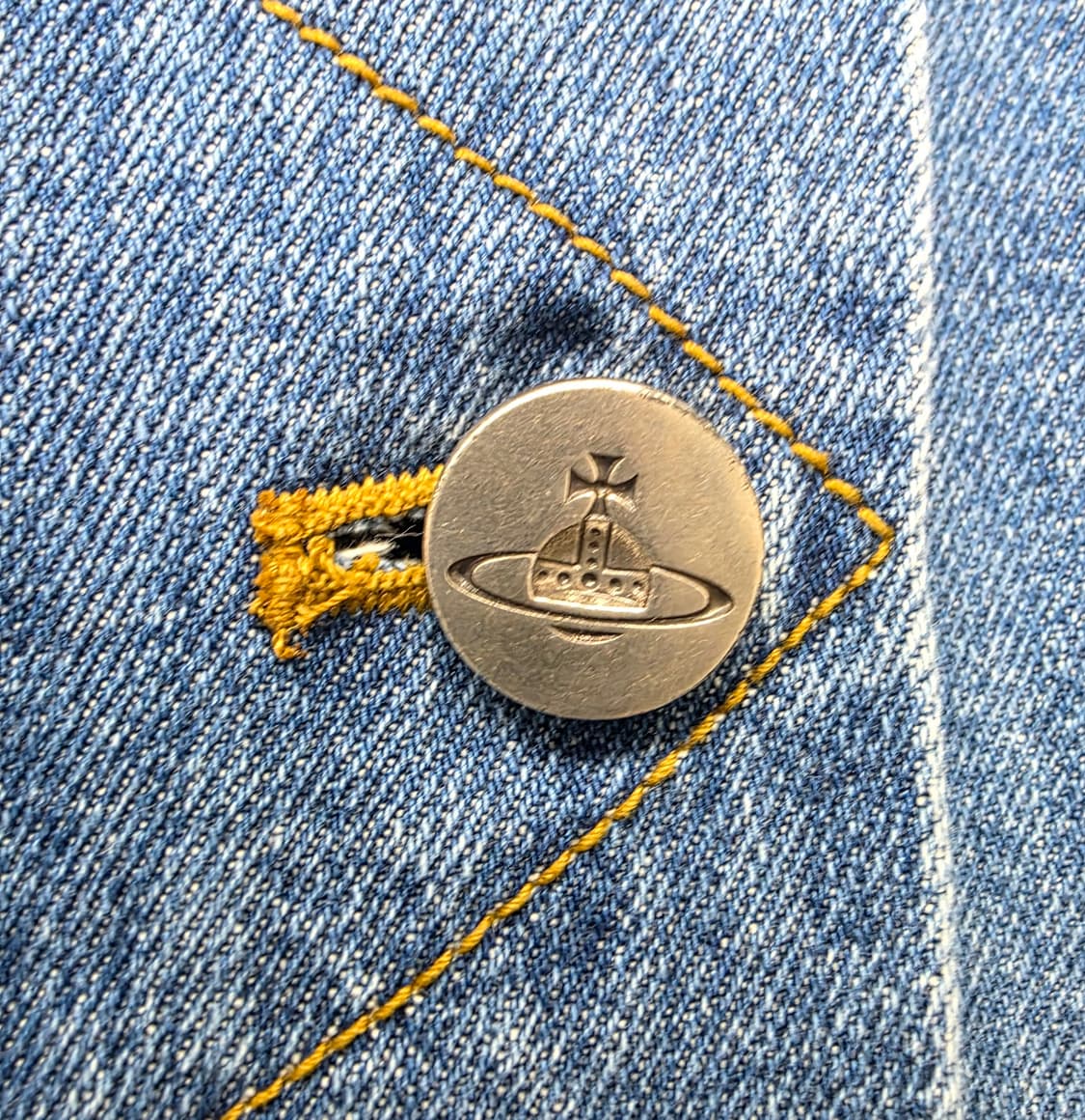 비비안웨스트우드 데님스커트 26 데님치마 데님 롱스커트 WM36 상품이미지4