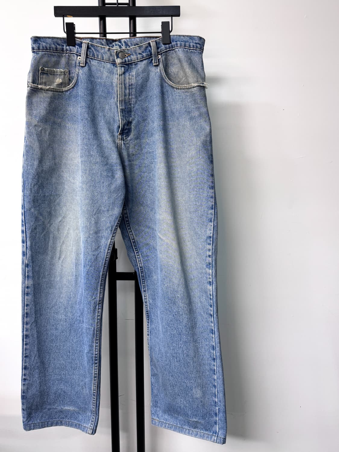 폴로 진스 아치 로고 와이드 데님 팬츠 상품이미지2