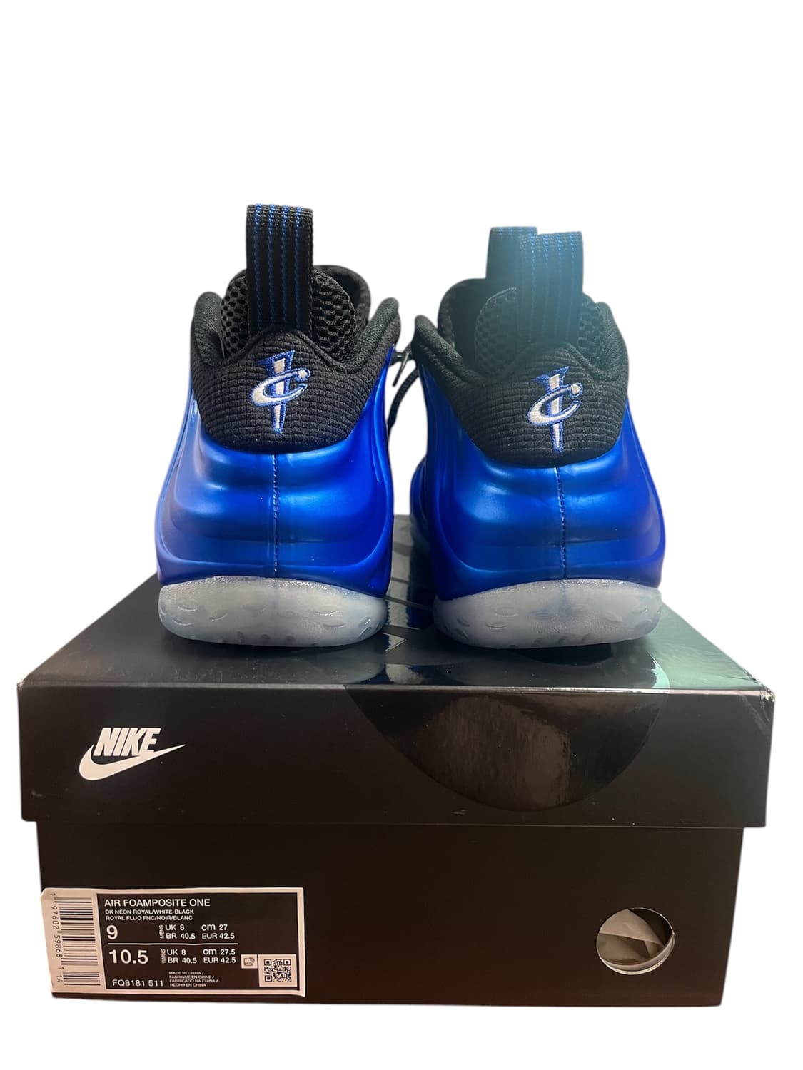 나이키 에어 폼포짓 원 로얄 블루 상품이미지7