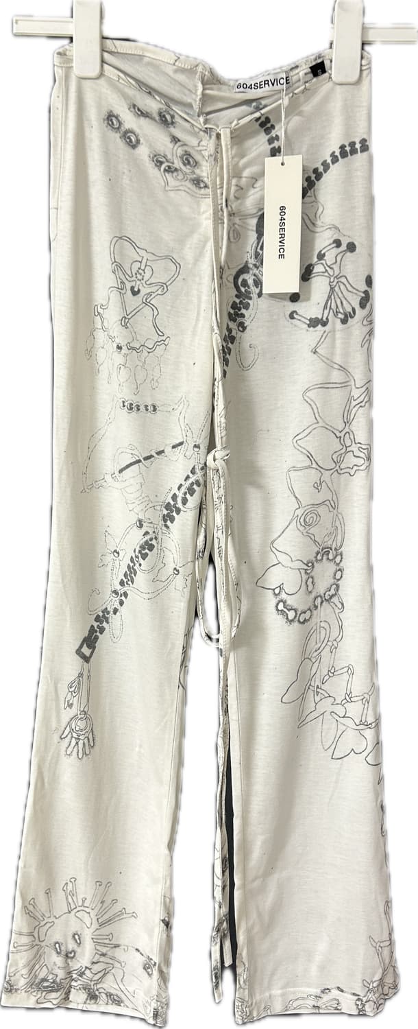 604service 프린팅 팬츠 상품이미지1