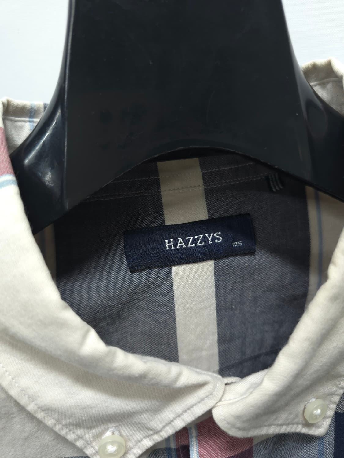 헤지스 클래식 봄여름 체크셔츠 ( 100~105 ) 상품이미지5