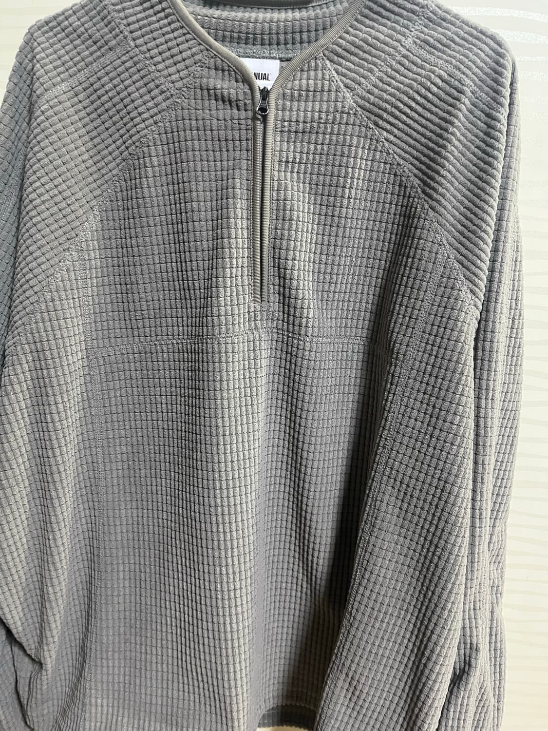 노메뉴얼 와플 하프집업 L 상품이미지2