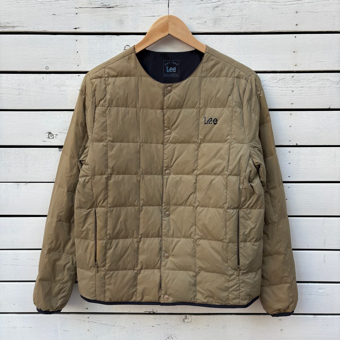 Lee 리 리버시블 양면 경량 패딩 상품이미지1