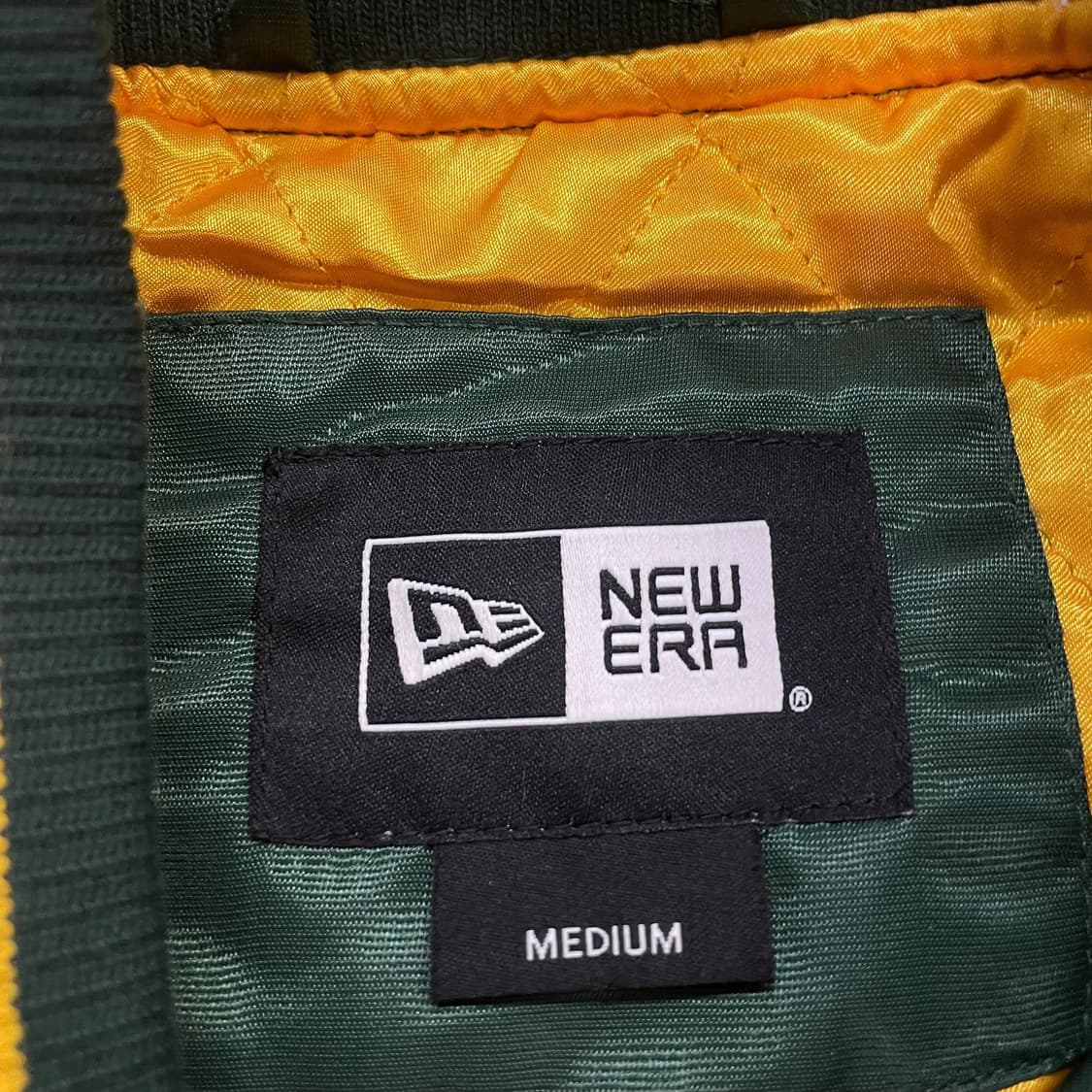 뉴에라 NFL 그린베이 패커스 바시티 자켓 그린 상품이미지5