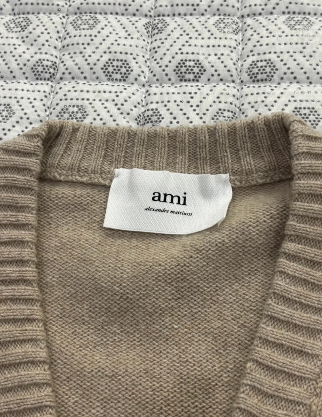 아미 AMI 97% 캐시미어 가디건 ~55 오버핏 상품이미지7