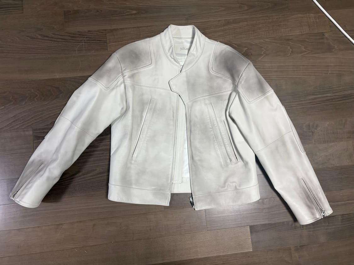 yiyae 레더 바이커 자켓 m 상품이미지1