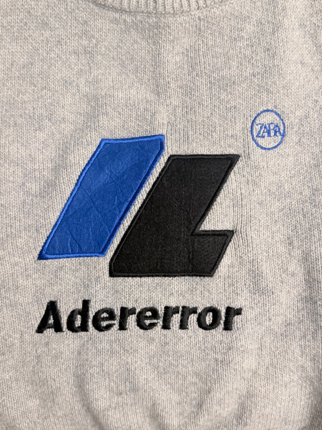아더에러 X 자라 콜라보 그레이 니트 L-XL 상품이미지8