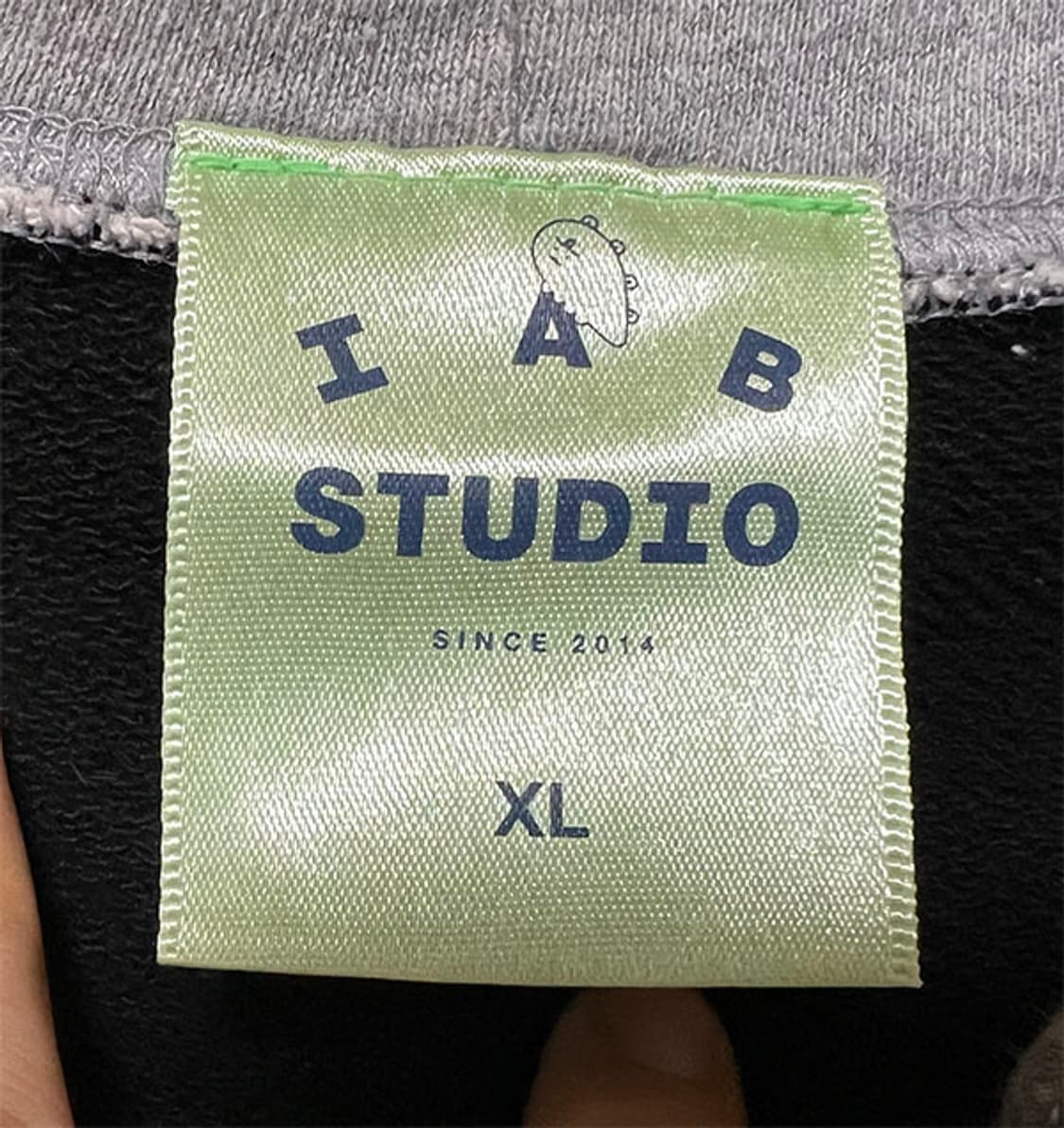 아이앱스튜디오x니니즈 남자 후드집업 추동 오버핏 105-110  상품이미지3