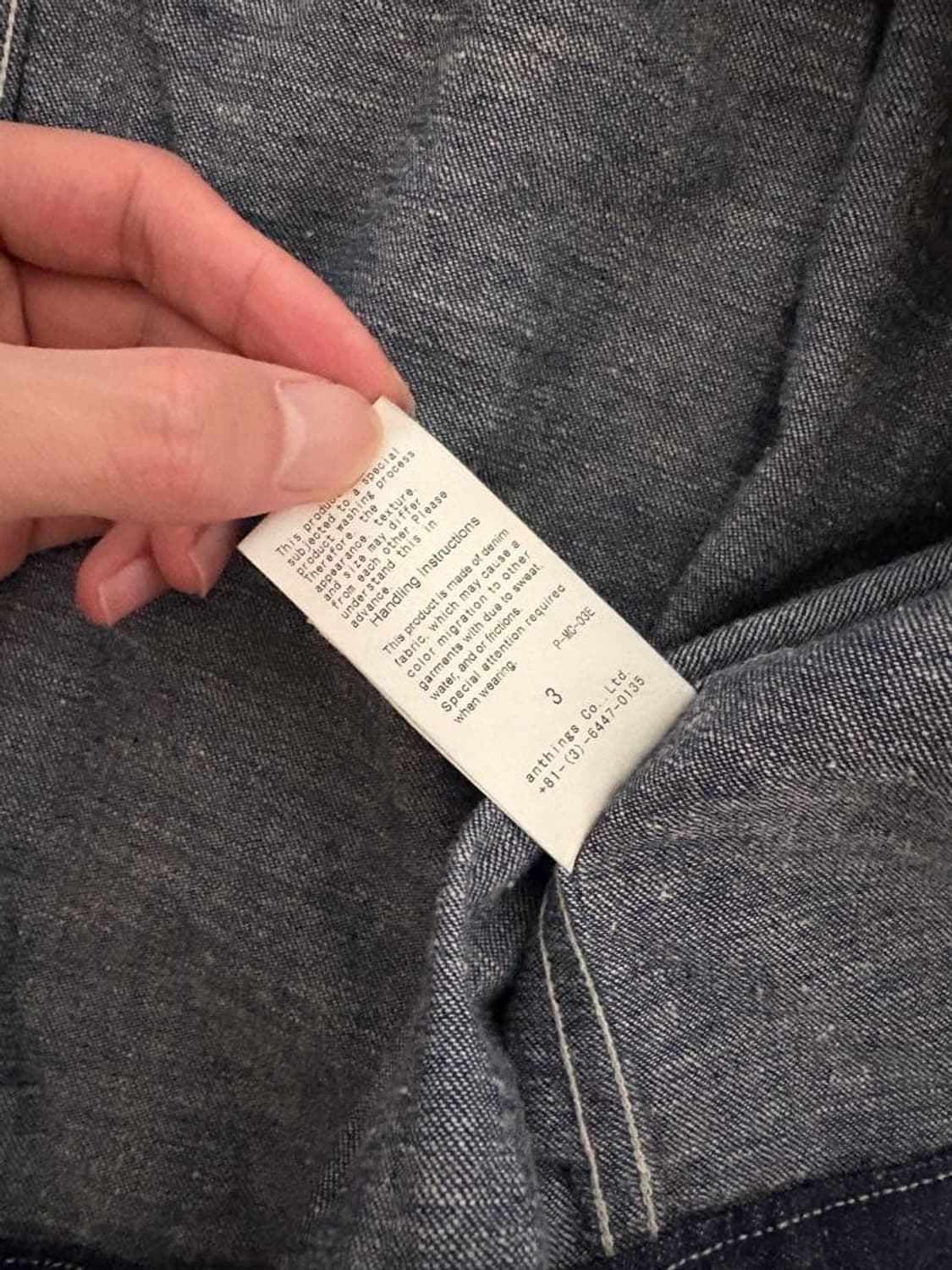 25aw Roval Canadian Navy Denim Work jkt 상품이미지5