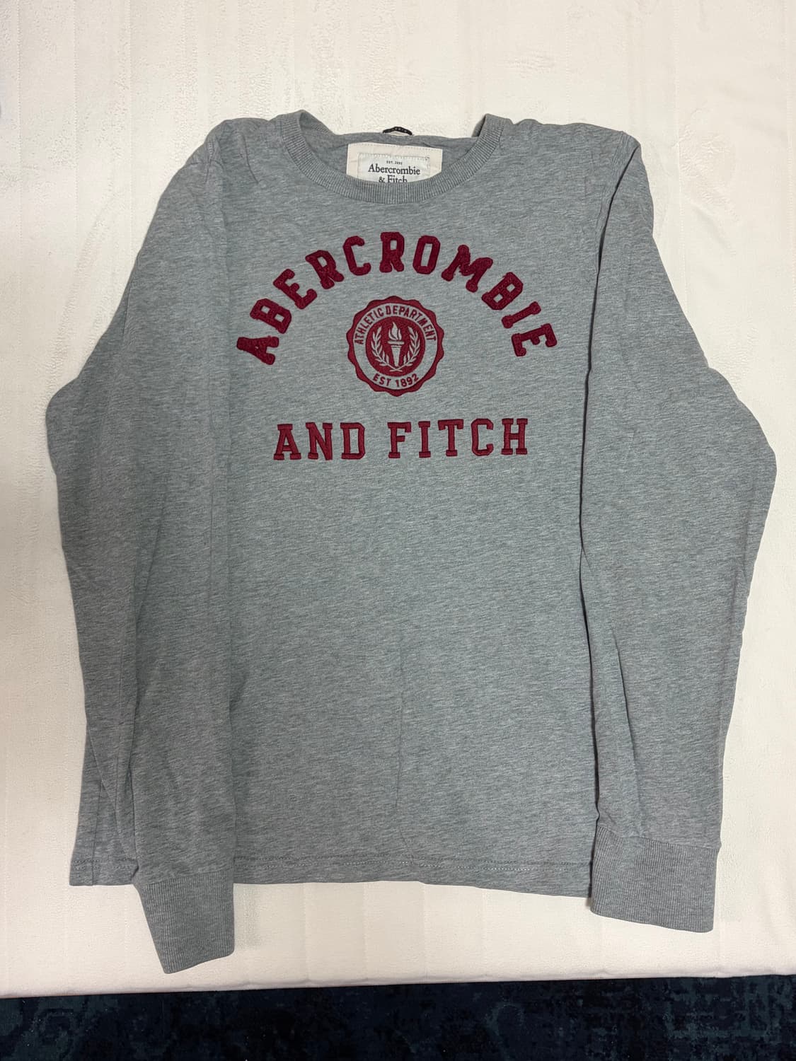 ABECRIMBIE & FITCH 그레이 롱슬리브 (XXL) 상품이미지1